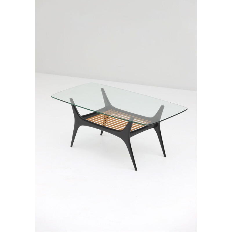 Mid century coffee table designed by Alfred Hendrickx for Belform 1958