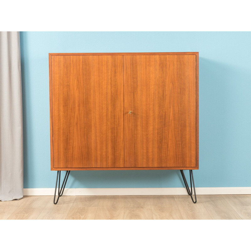 Vintage Shoe cabinet Oldenburger Möbelwerkstätten walnut 1960s