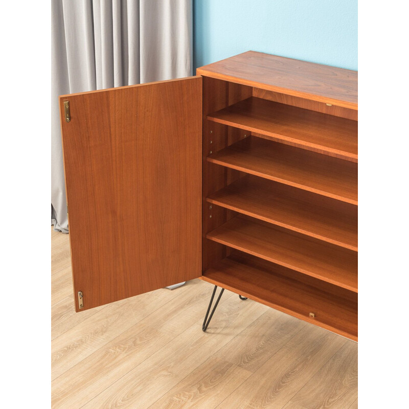 Vintage Shoe cabinet Oldenburger Möbelwerkstätten walnut 1960s