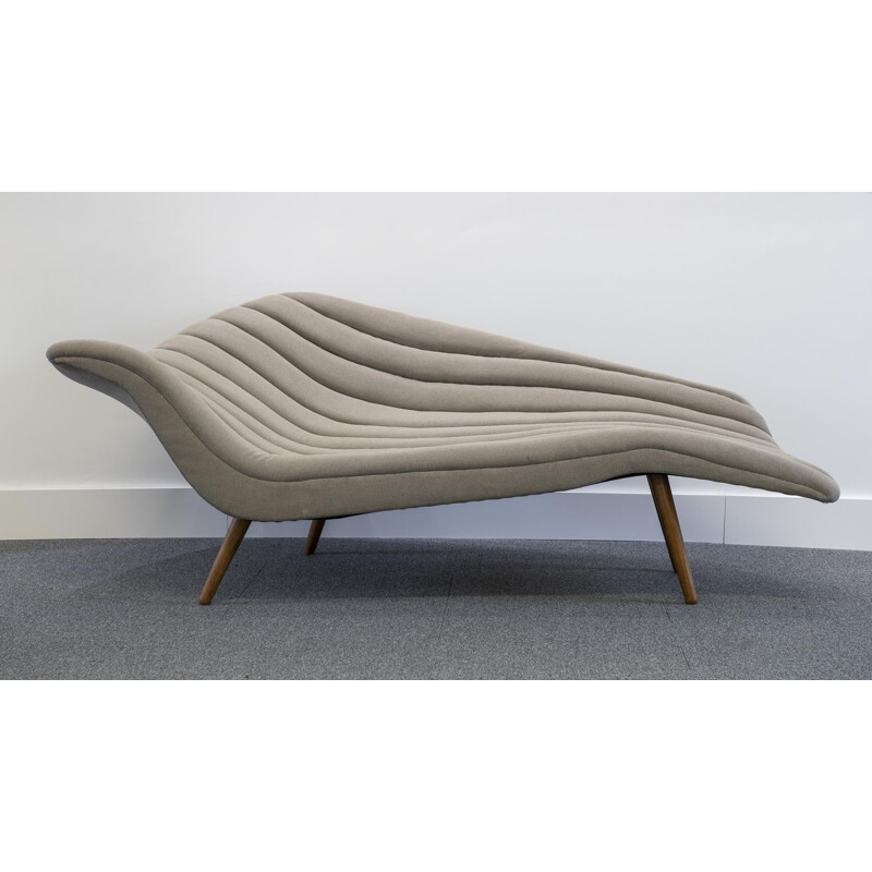 Lit de repos vintage ou chaise longue Hans Hartl 1960