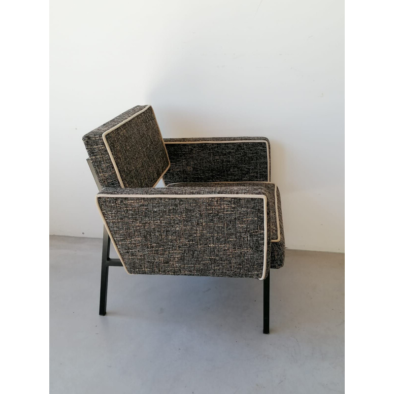 Vintage cube armchair 1960