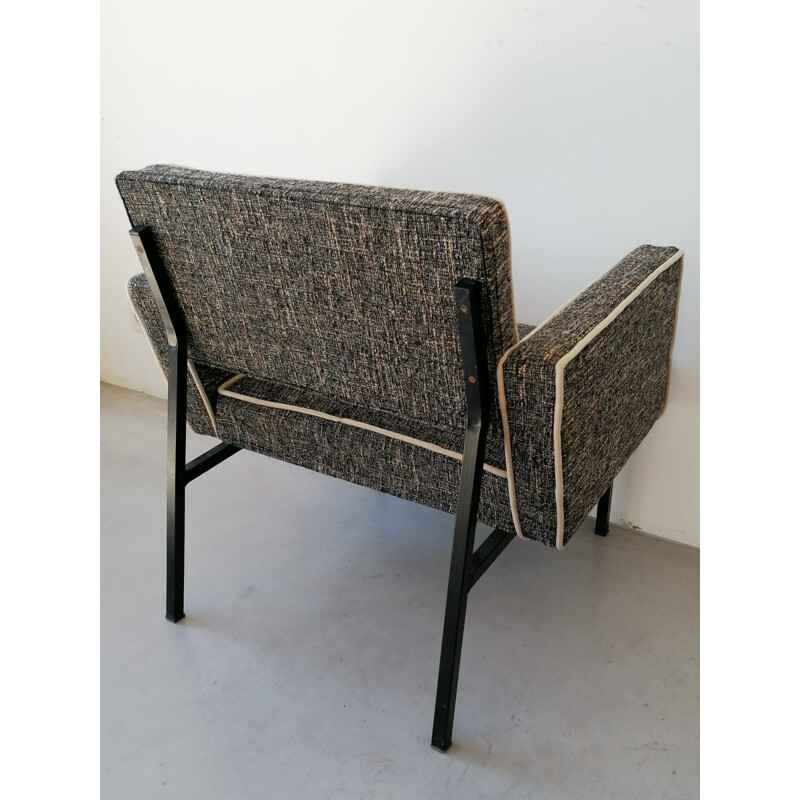 Vintage cube armchair 1960