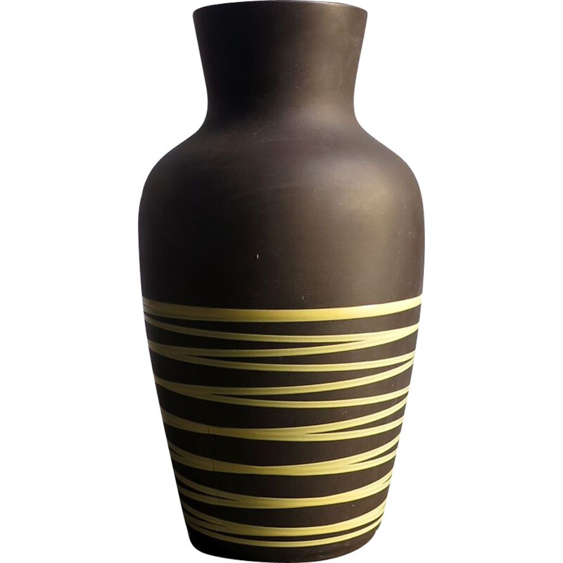 Vintage Floor ceramic vase, 1960