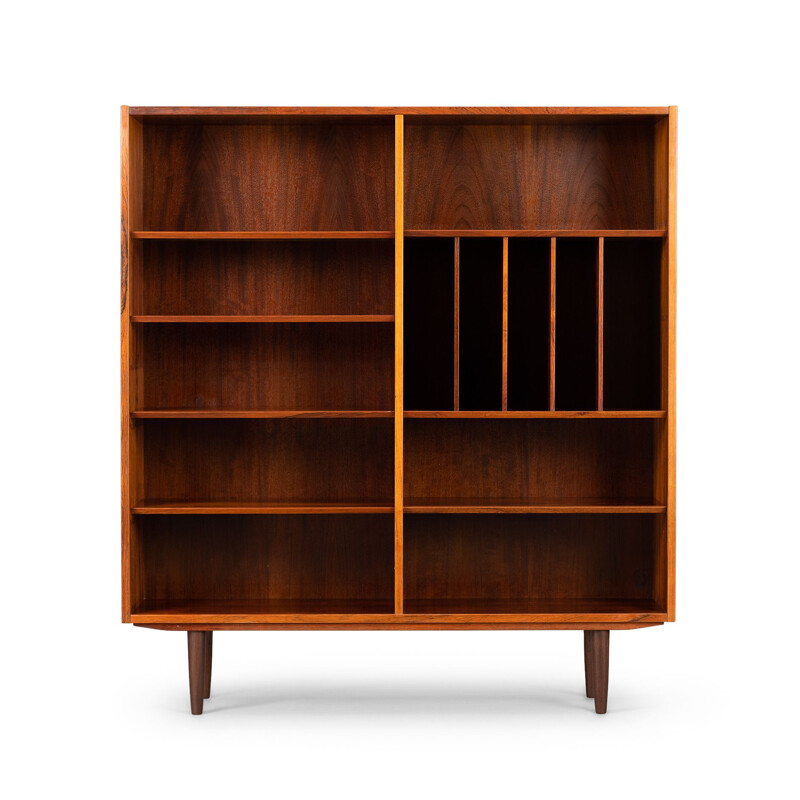 Vintage rosewood Bookcase by Carlo Jensen for Hundevad & Co 1960