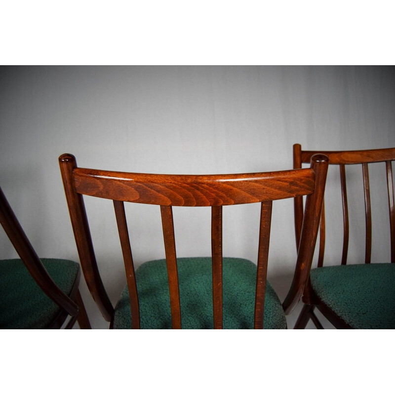 Set of 4 vintage Dining Chairs by Antonín Šuman 1966s