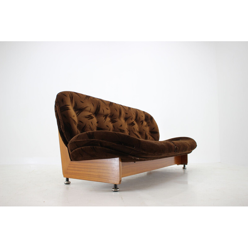 Deutsches 3-Sitzer Vintage-Sofa 1970