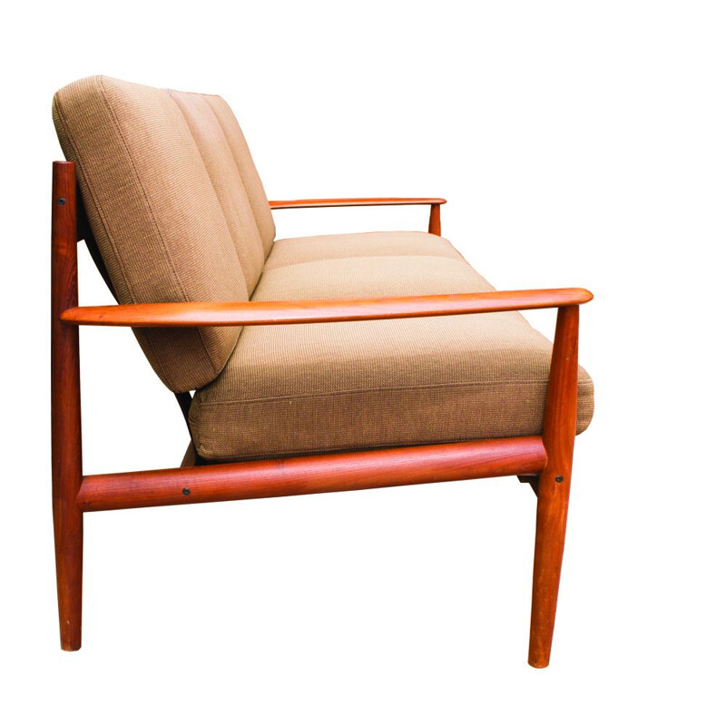 Vintage Teak Sofa by Grete Jalk for France & Son, Danish 1963