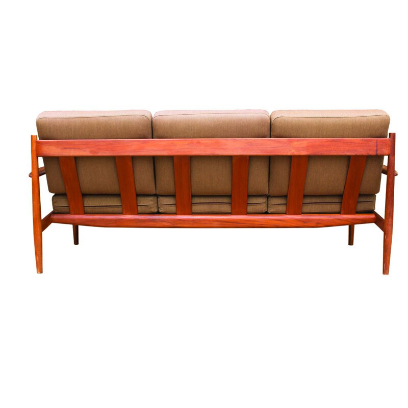 Vintage-Teakholz-Sofa von Grete Jalk für France