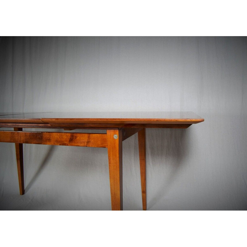 Table à manger extensible vintage Tchécoslovaquie, 1960