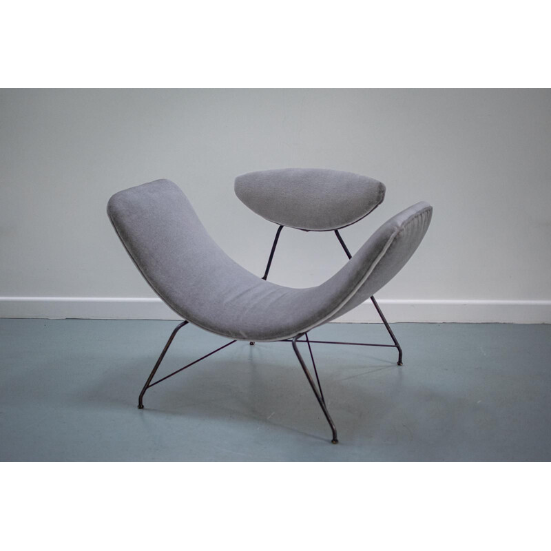 Midcentury Reversivel Armchair By Martin Eisler, Brazil 1950s