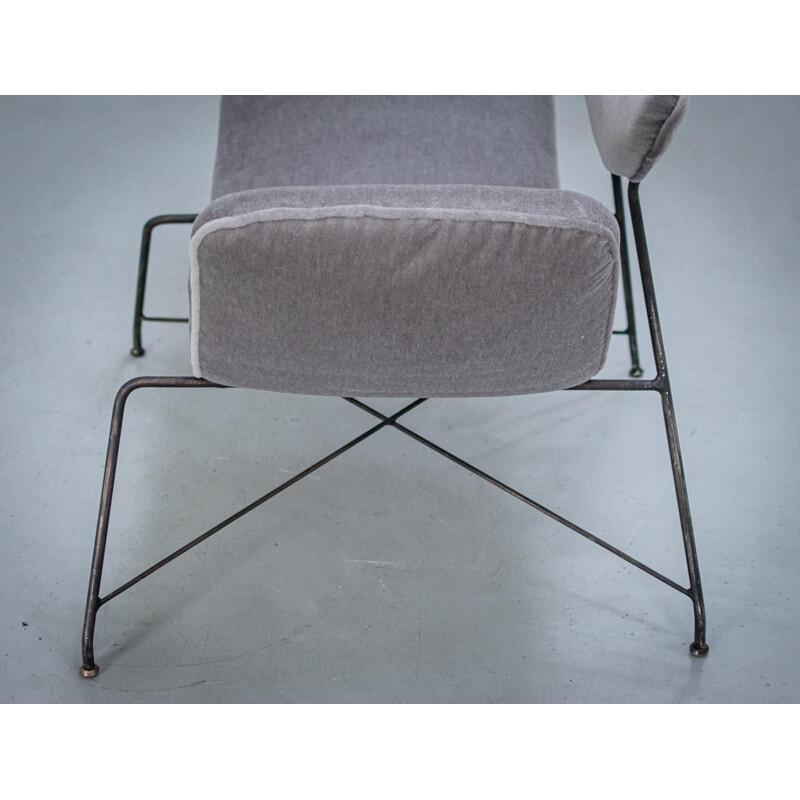 Midcentury Reversivel Armchair By Martin Eisler, Brazil 1950s