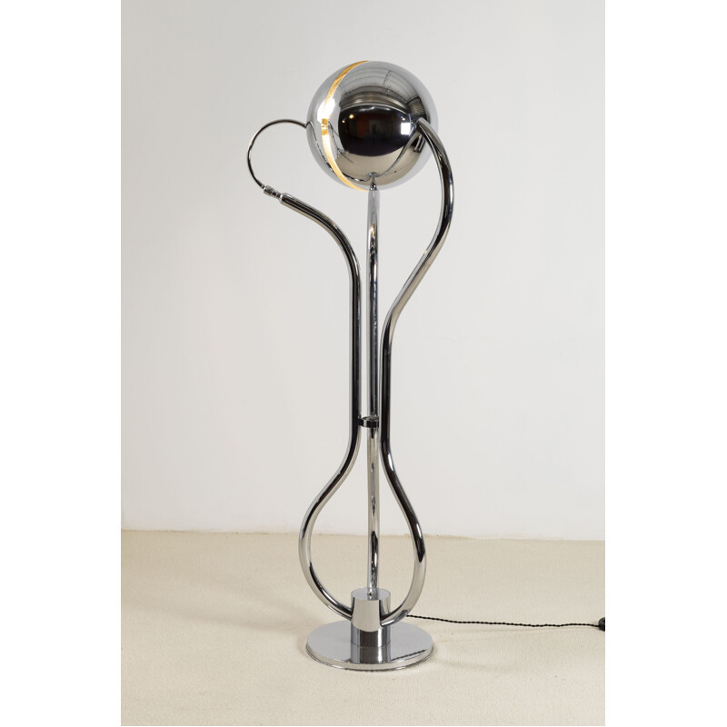 Vintage floor lamp by Adalberto Dal Lago Italy 1970