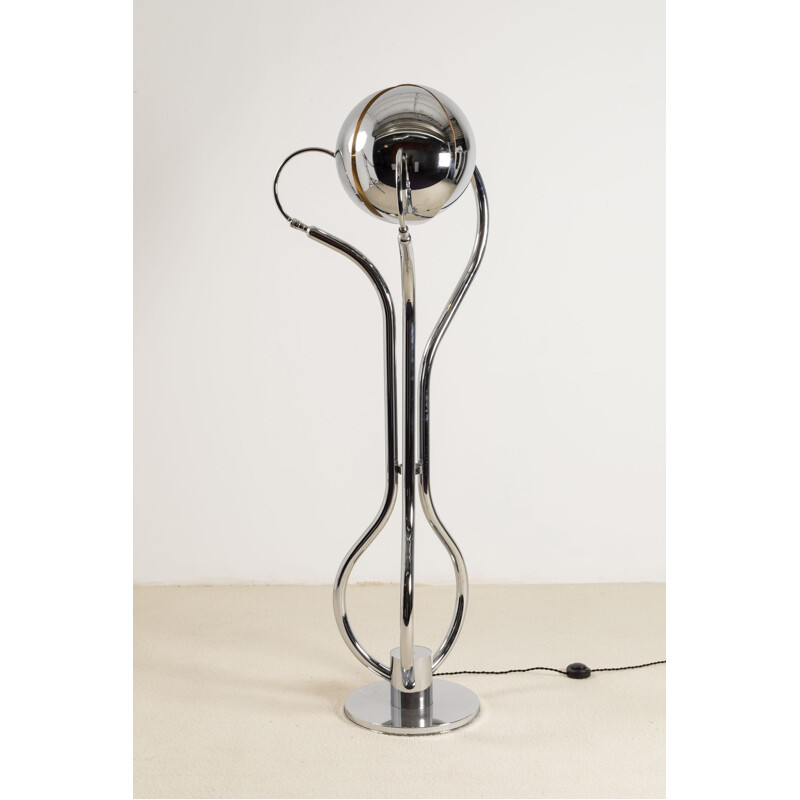 Vintage floor lamp by Adalberto Dal Lago Italy 1970