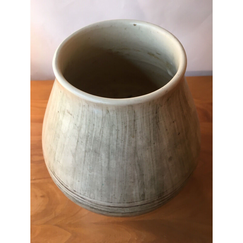 Vaso in ceramica vintage di Yoal, 1950