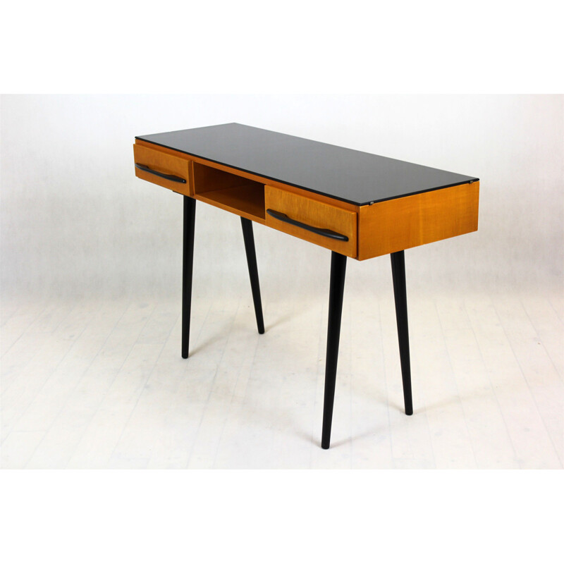 Table de bureau ou console vintage du par Mojmír Požár pour UP Bučovice 1960