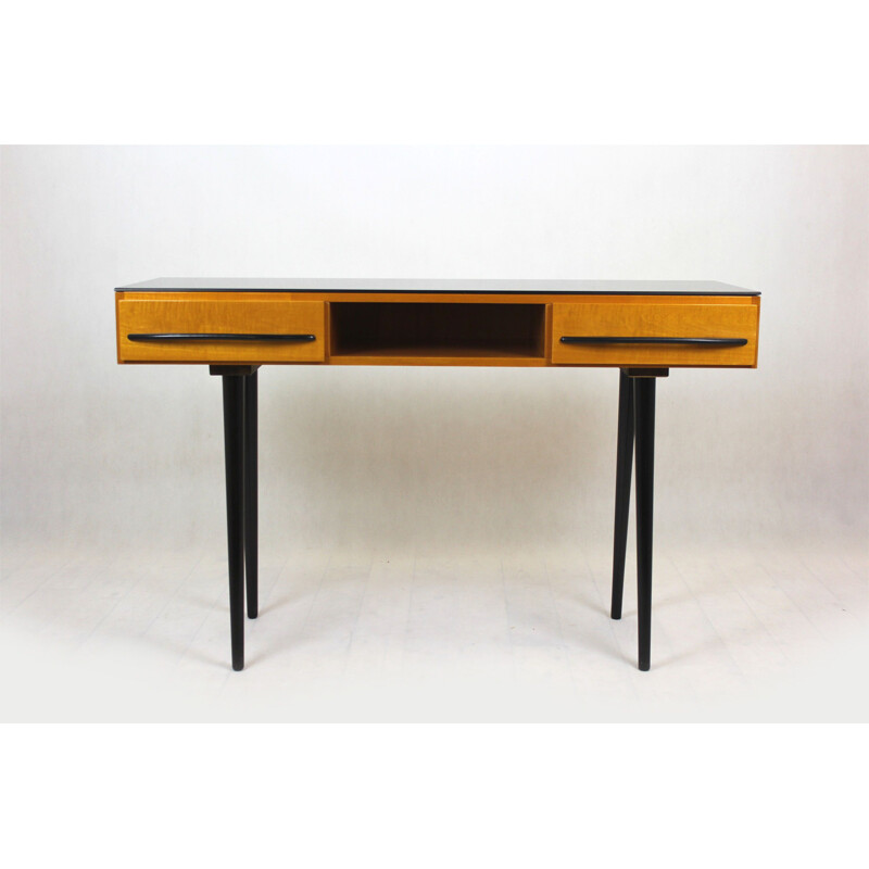 Table de bureau ou console vintage du par Mojmír Požár pour UP Bučovice 1960