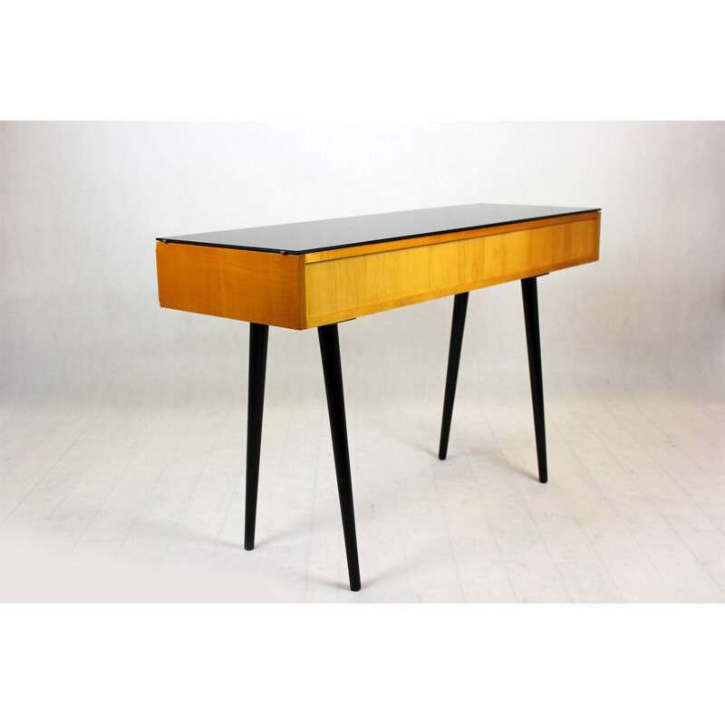 Mid-Century Desk or Console Table by Mojmír Požár for UP Bučovice 1960s