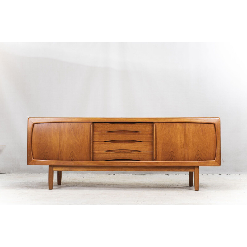 Vintage sideboard in Teak from H.P. Hansen Danish 1950