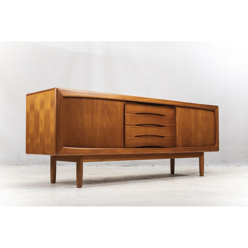 Vintage sideboard in Teak from H.P. Hansen Danish 1950