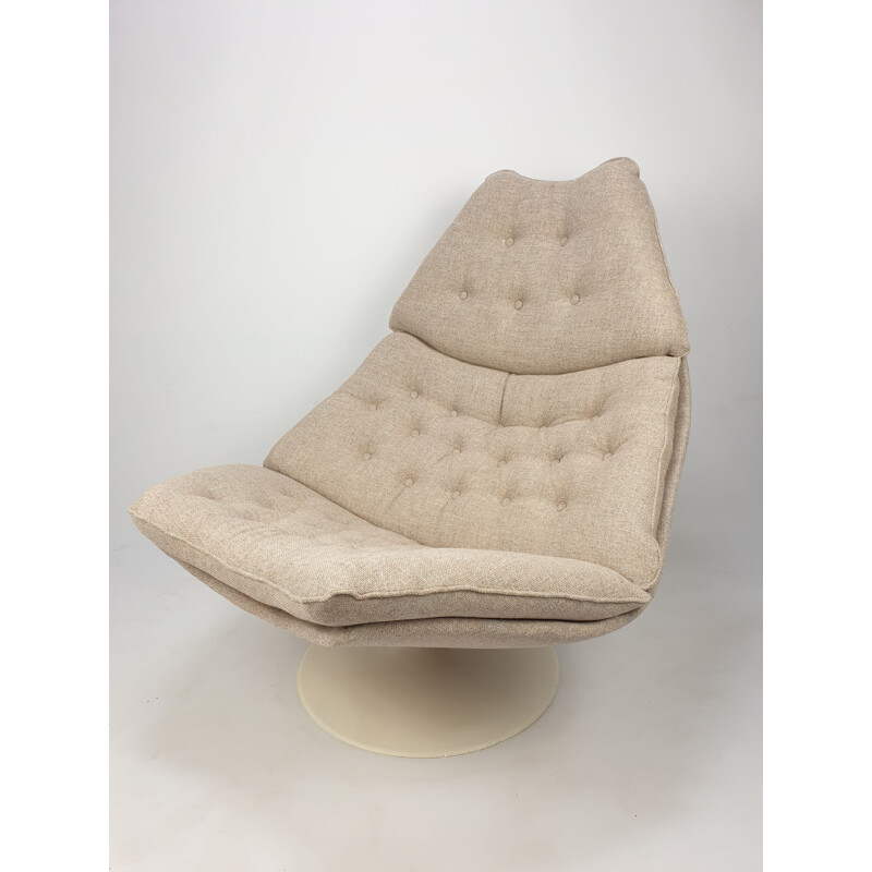 Vintage F588 lounge chair by Geoffrey Harcourt for Artifort 1960