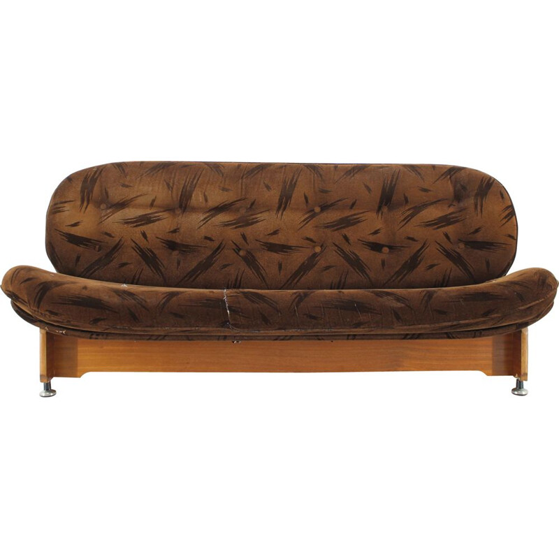 Deutsches 3-Sitzer Vintage-Sofa 1970