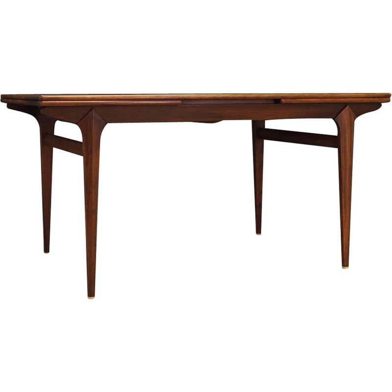 Vintage extentible rosewood dining table 1960s