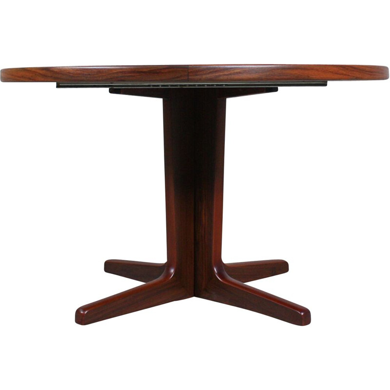 Vintage Round Rosewood Dining Table,Danish 1960s
