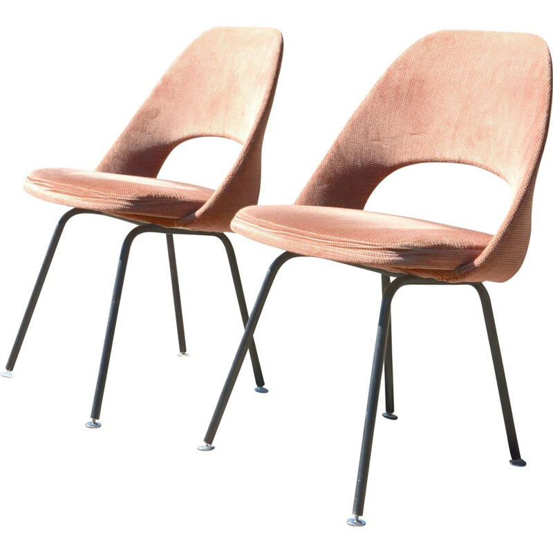 Paire de chaises vintage de Eero Saarinen 