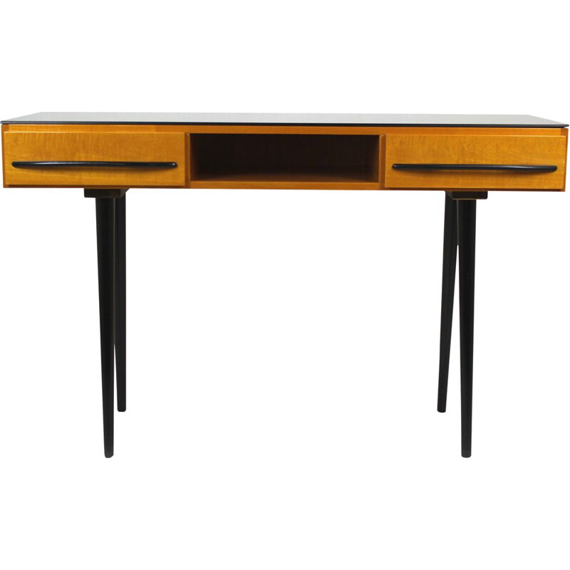 Mid-Century Desk or Console Table by Mojmír Požár for UP Bučovice 1960s