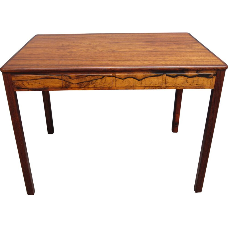 Vintage scandinavian rosewood side table by Yngvar Sandström
