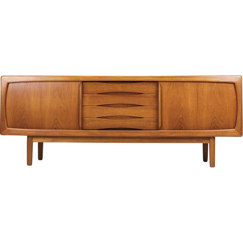 Vintage sideboard in Teak from H.P. Hansen Danish 1950