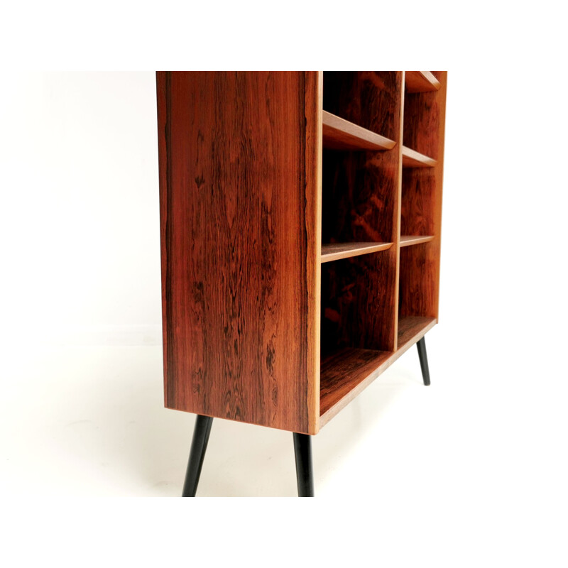 Vintage Hundevad Bookcase Rosewood  Unit Danish 1970s