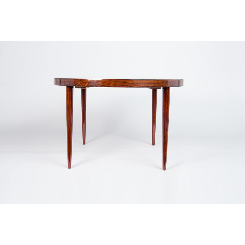 Vintage Dining Table Rosewood by Kai Kristiansen, Danish 1950s