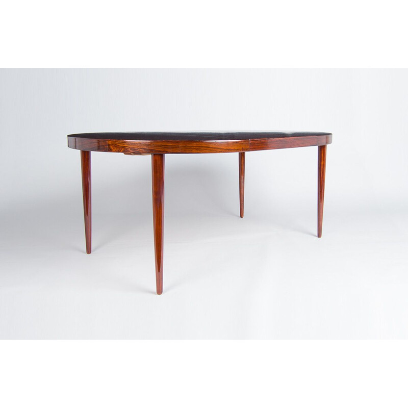 Vintage Dining Table Rosewood by Kai Kristiansen, Danish 1950s