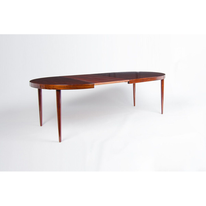 Vintage Dining Table Rosewood by Kai Kristiansen, Danish 1950s