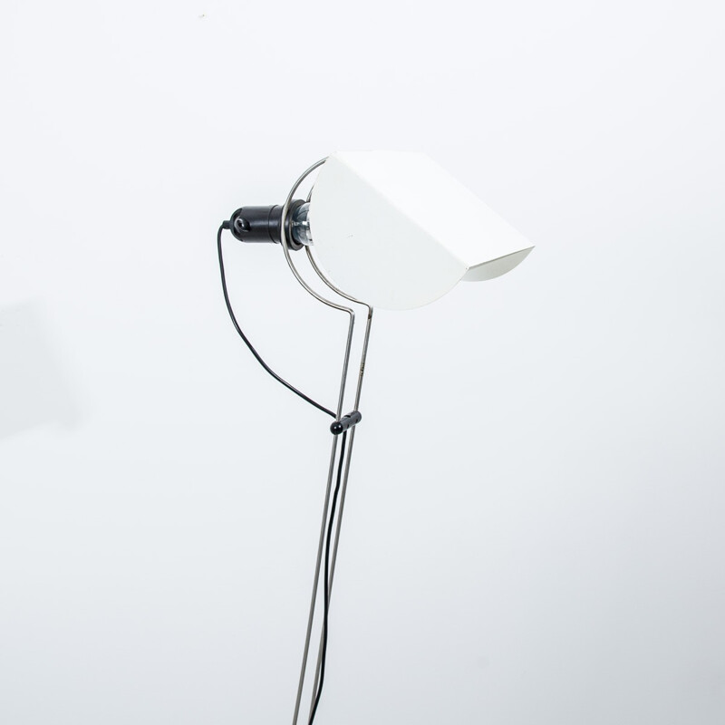 Italian floor lamp in metal - 1980s