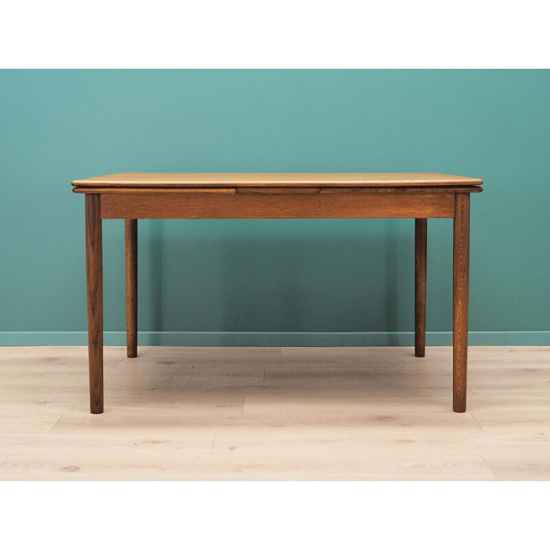 Vintage Danish oak table 1970