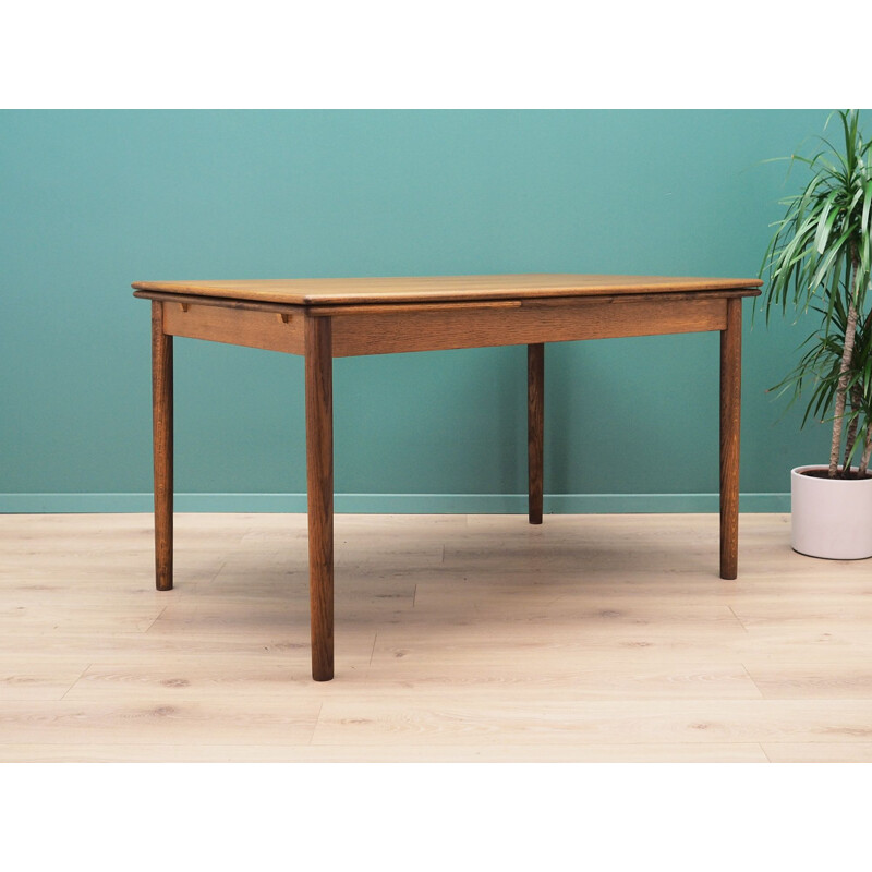 Vintage Danish oak table 1970