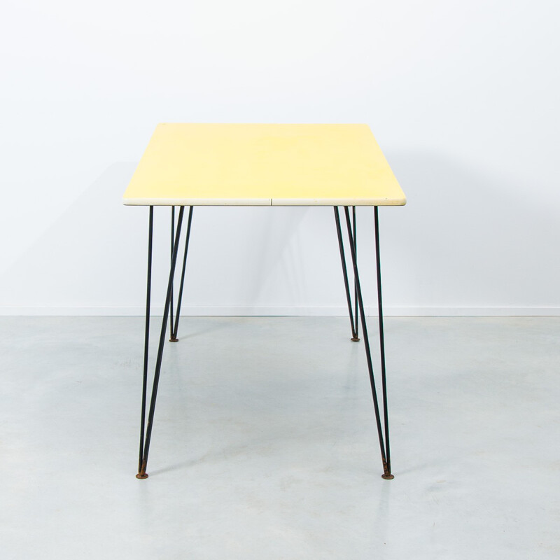 Kandya yellow table, Paul BRIDSTON - 1950s