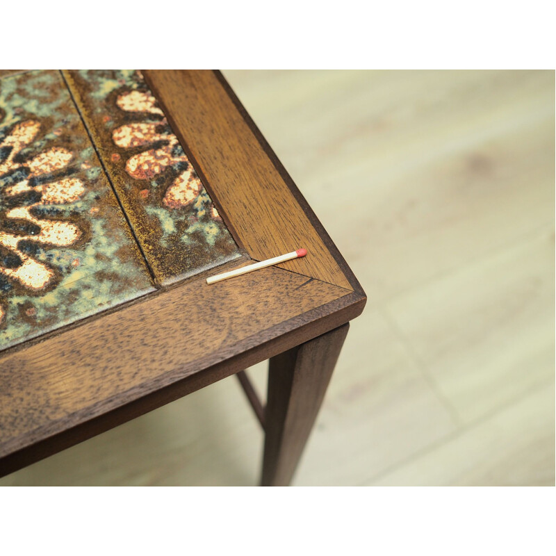 Pair of teak nesting tables, Denmark 1960