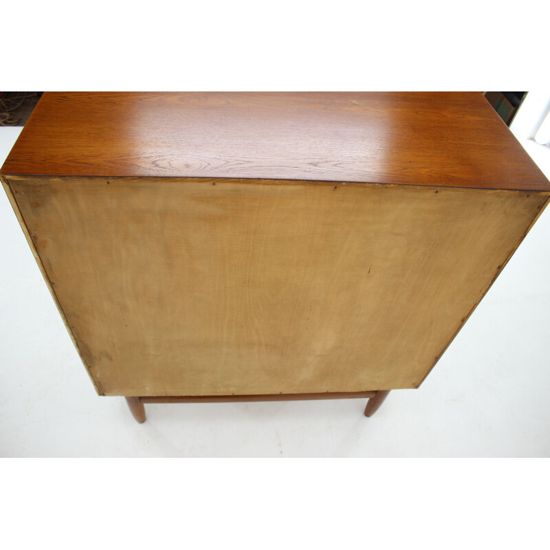 Vintage danish teak chest of drawers 1960