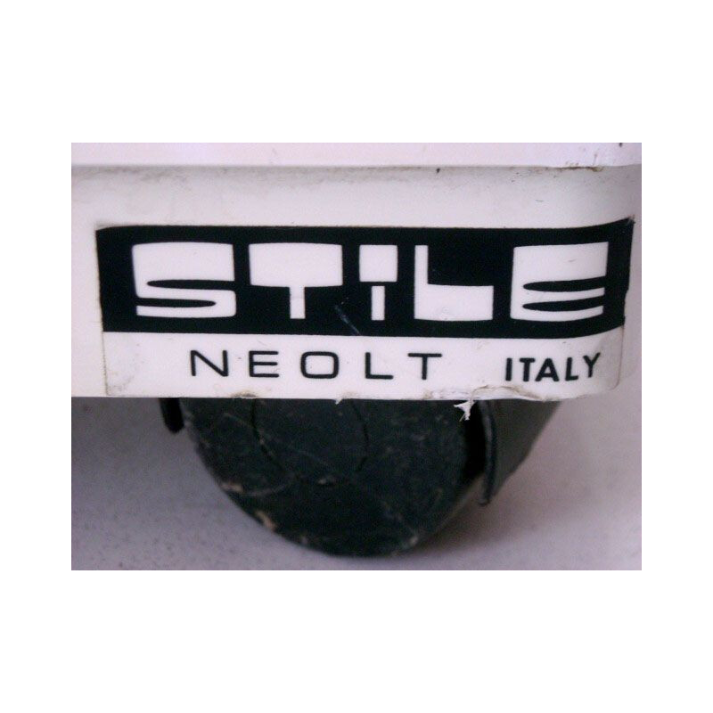 Vintage plastic dessert set Stile Neolt Italy 1970