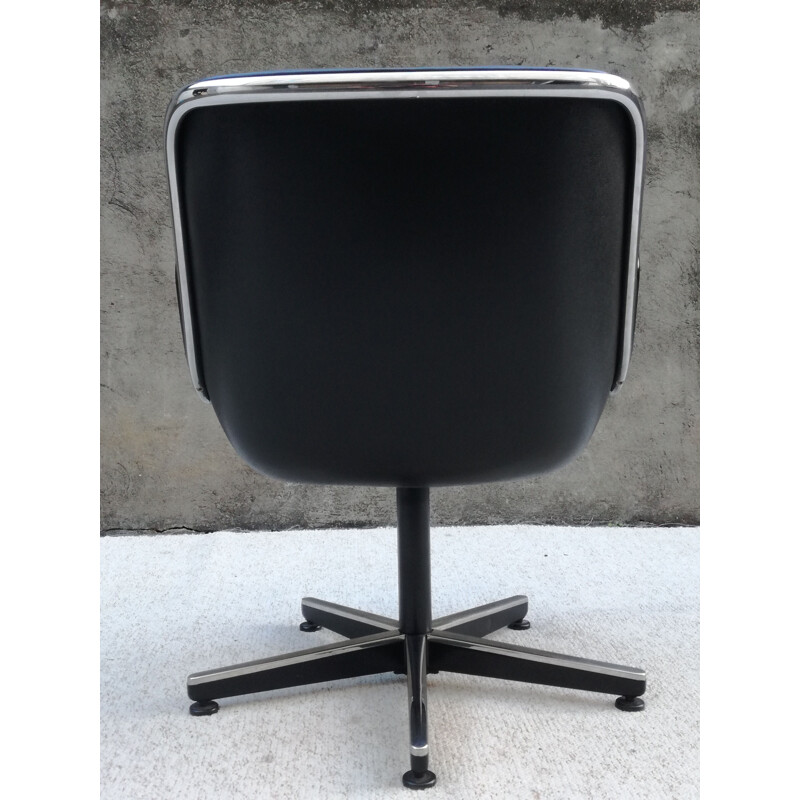 Vintage swivel armchair model "Executive" by Charles Pollock edited by Knoll, 1970