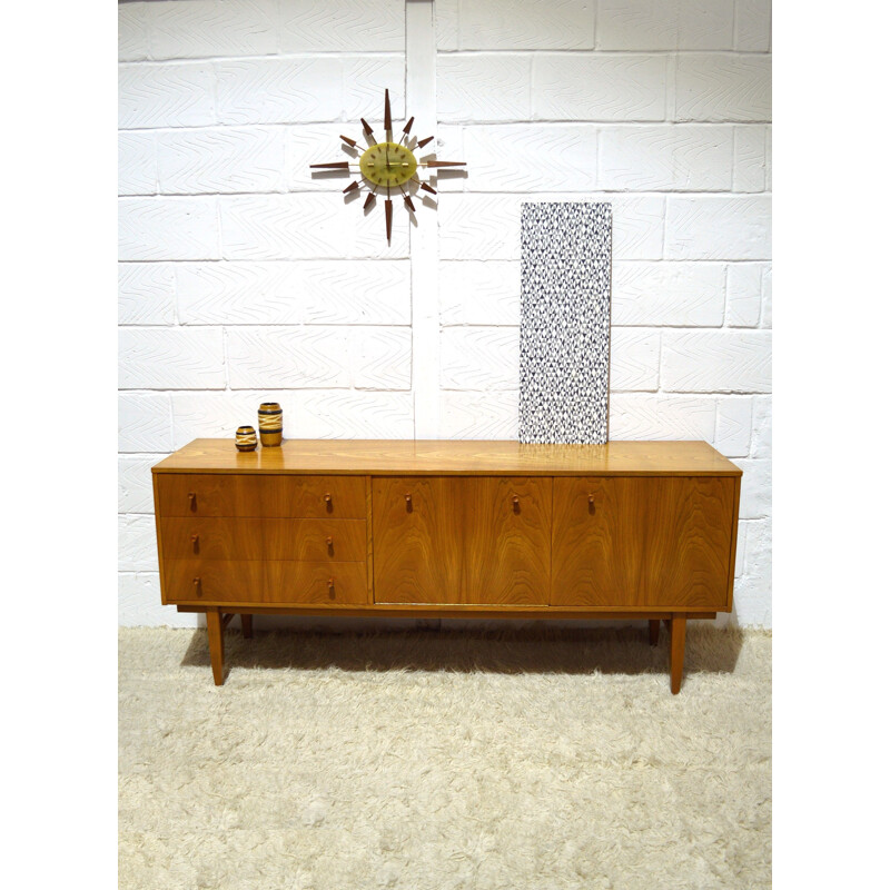 Sideboard vintage elm - 1960s