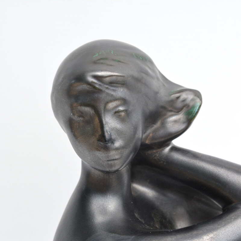 Figurine vintage féminin nu de J. Forejtová Tchécoslovaquie 1960