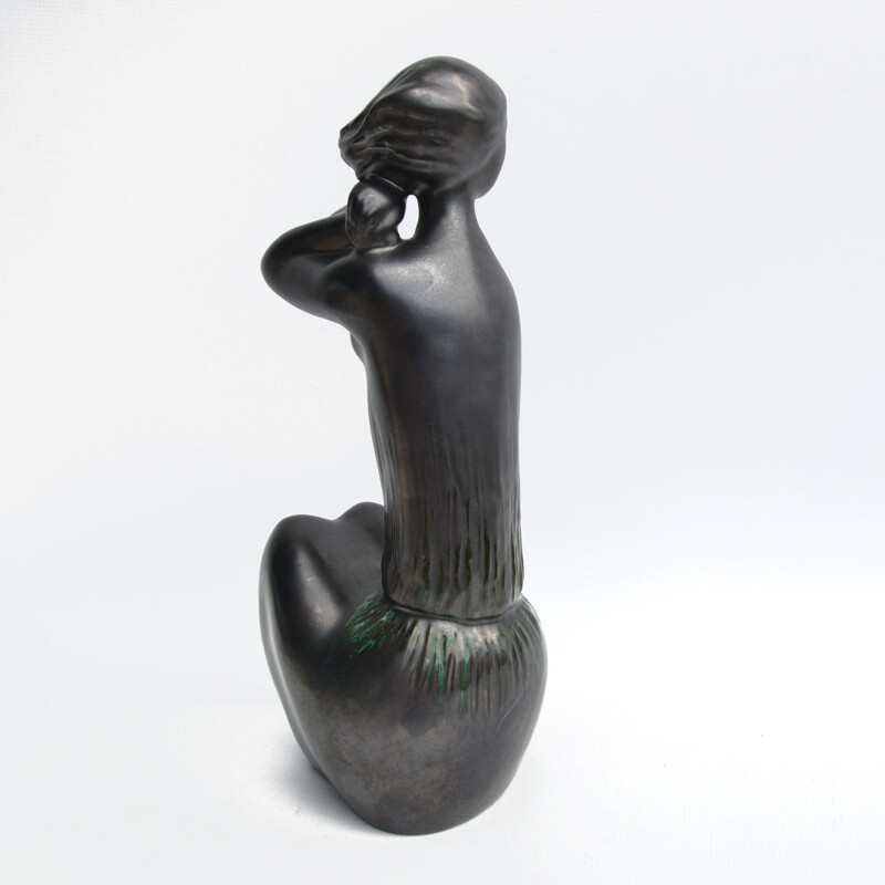 Vintage Figurine of female nude by J. Forejtová Czechoslovakia 1960s