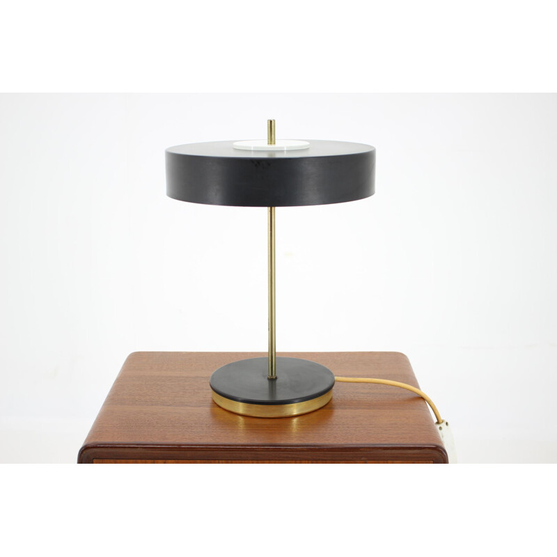 Mid century table lamp Czechoslovakia 1970s