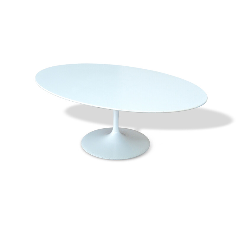 Vintage coffee table Tulip by Eero Saarinen KNOLL edition 1980s