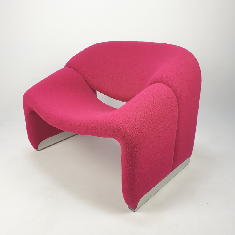 Vintage Groovy Lounge Chair by Pierre Paulin for Artifort 1980