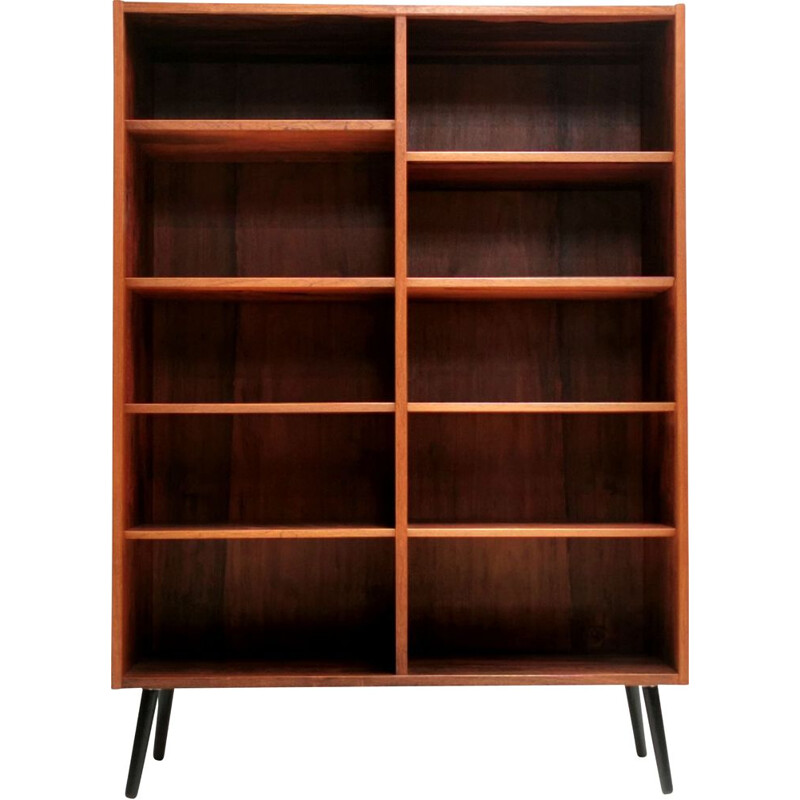 Vintage Hundevad Bookcase Rosewood  Unit Danish 1970s